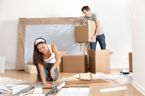 Local man with a van service helping with home moving in Alperton