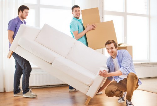 Moving truck support for storage and office relocations in Alperton