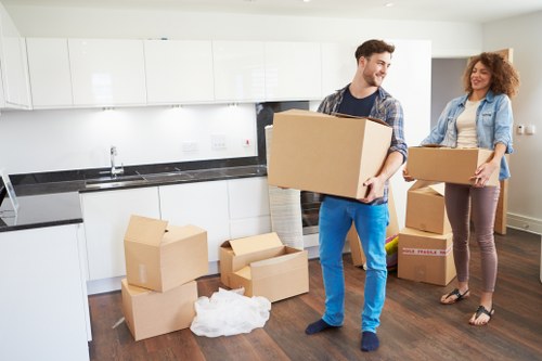 Truck service for residential and commercial moves in Alperton