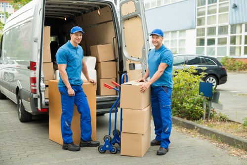 Securing items inside a van for safe transport