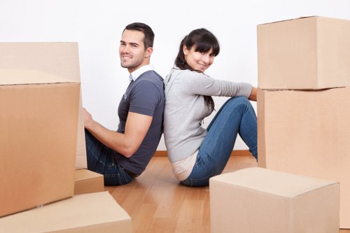 Bulky item pick-up and loading service for Alperton properties