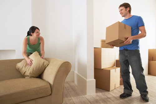 Van removal service handling flat moves and parking challenges in Alperton