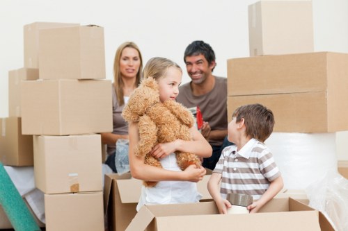 Preparation checklist and moving supplies for a house move in Alperton